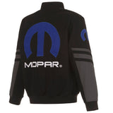 Dodge Mopar Embroidered Cotton Twill Jacket - Black