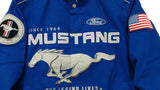 Ford Mustang Cotton Twill Jacket JH Design - Royal Blue