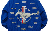 Ford Mustang Cotton Twill Jacket JH Design - Royal Blue