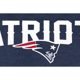 New England Patriots JH Design Leather Jacket - Navy