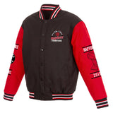 Toronto Raptors JH Design 2019 NBA Finals Champions Poly-Twill Jacket - Black/Red