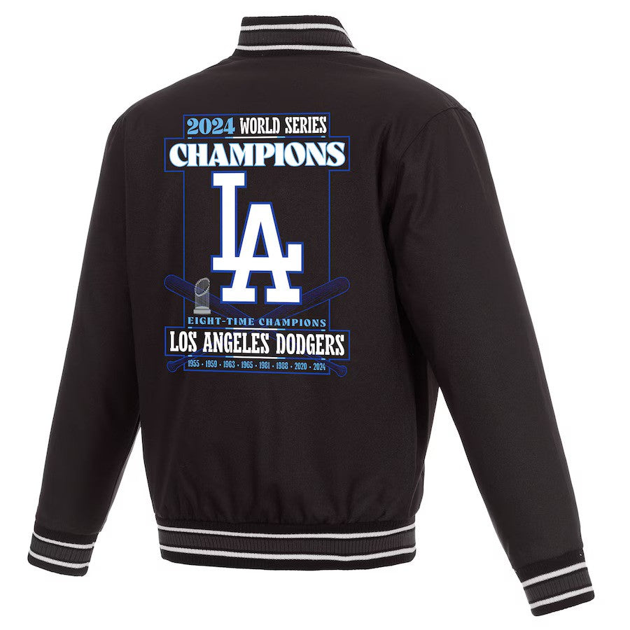 Los Angeles Dodgers 2024 World Series Champions Poly-Twill Full