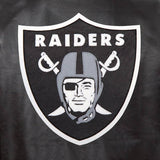 Las Vegas Raiders JH Design Leather Jacket - Black