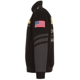 Chevrolet Silverado Embroidered Cotton Twill Jacket - Black