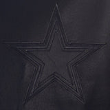 Dallas Cowboys Domestic Team Color All Leather Jacket - Navy