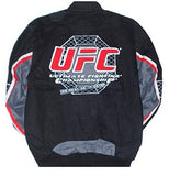 Ufc Ultimate Fighting Championship Twill Jacket - Black