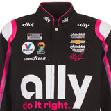 2023 Alex Bowman JH Design Black Ally Uniform Full-Snap Jacket - J.H. Sports Jackets