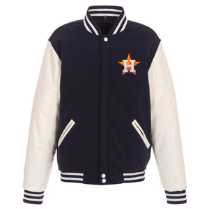 Houston Astros Navy White Varsity Jacket