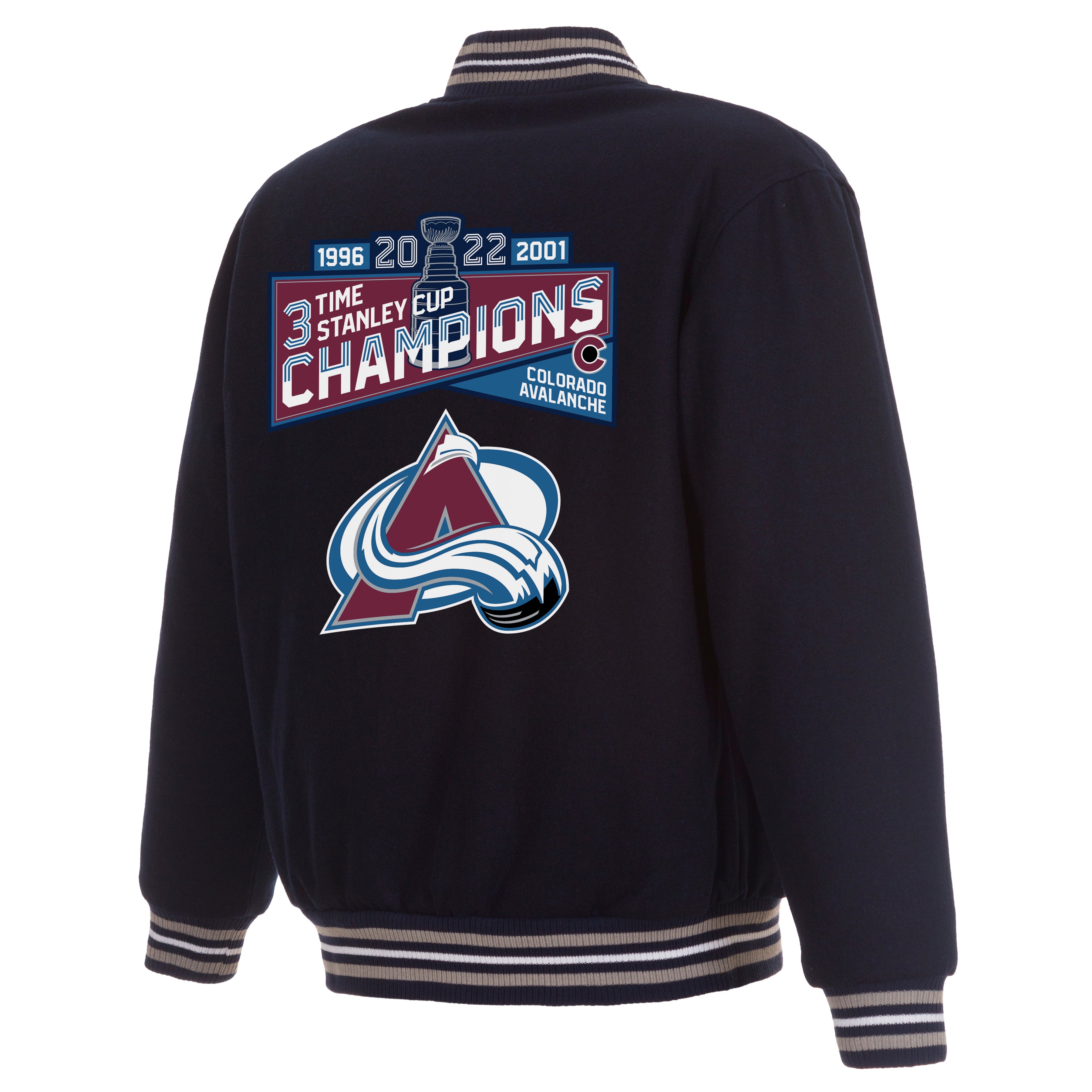 Colorado Avalanche 1996 2001 2022 Stanley Cup Champions We Are The
