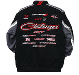 Dodge Challenger Twill Jacket - Black - J.H. Sports Jackets
