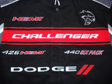 Dodge Challenger Twill Jacket - Black - J.H. Sports Jackets