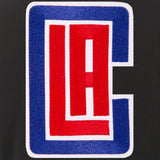 Los Angeles Clippers JH Design Reversible Women Fleece Jacket - Black - JH Design