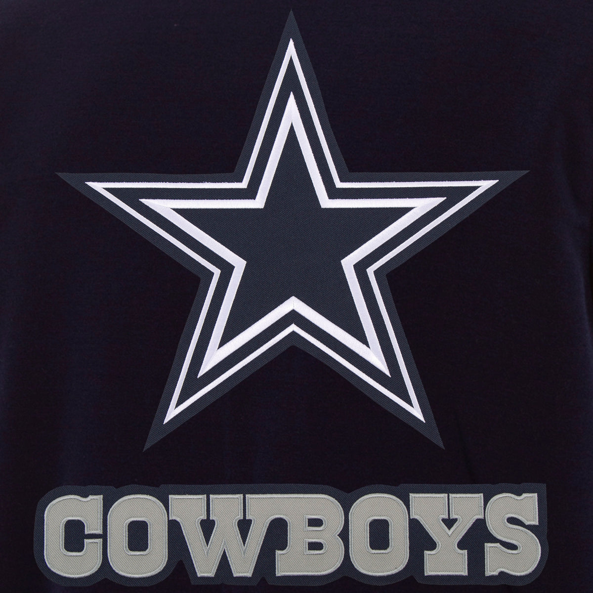 Dallas Cowboys - JH Design Reversible Fleece Jacket with Faux Leather ...