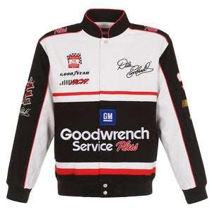Dale Earnhardt Sr. Goodwrench Twill Uniform Full-Snap Jacket - J.H. Sports Jackets
