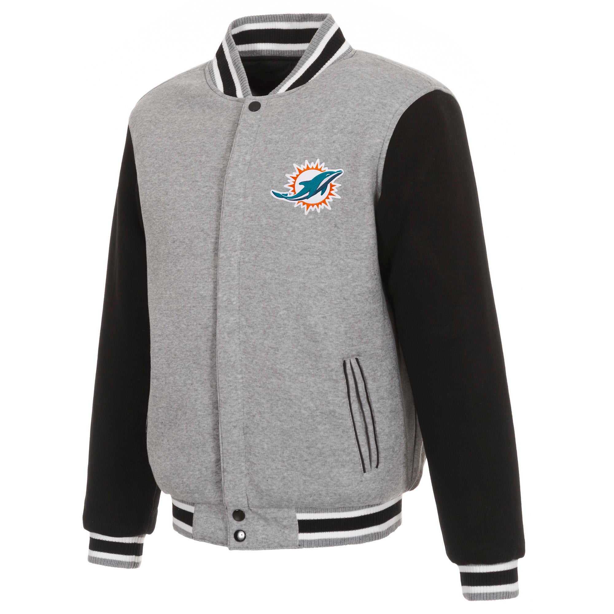 Miami Dolphins Jacket, Dolphins Pullover, Miami Dolphins Varsity Jackets,  Fleece Jacket