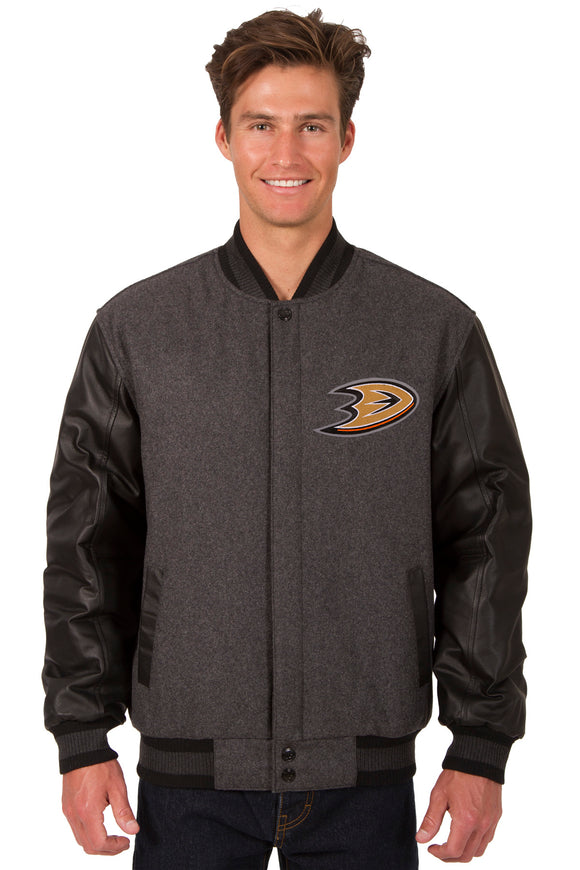 as-is* Mighty Ducks Puffer Jacket Embroidered Logos