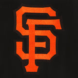 San Francisco Giants Reversible Wool Jacket - Black - J.H. Sports Jackets