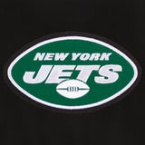 New York Jets Reversible Wool Jacket - Black - JH Design