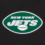 New York Jets Reversible Wool Jacket - Black - JH Design