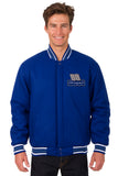 Dale Earnhardt Jr. Wool Varsity Jacket - Royal - JH Design