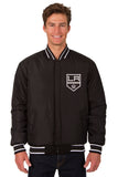 Los Angeles Kings Reversible Wool Jacket - Black - J.H. Sports Jackets