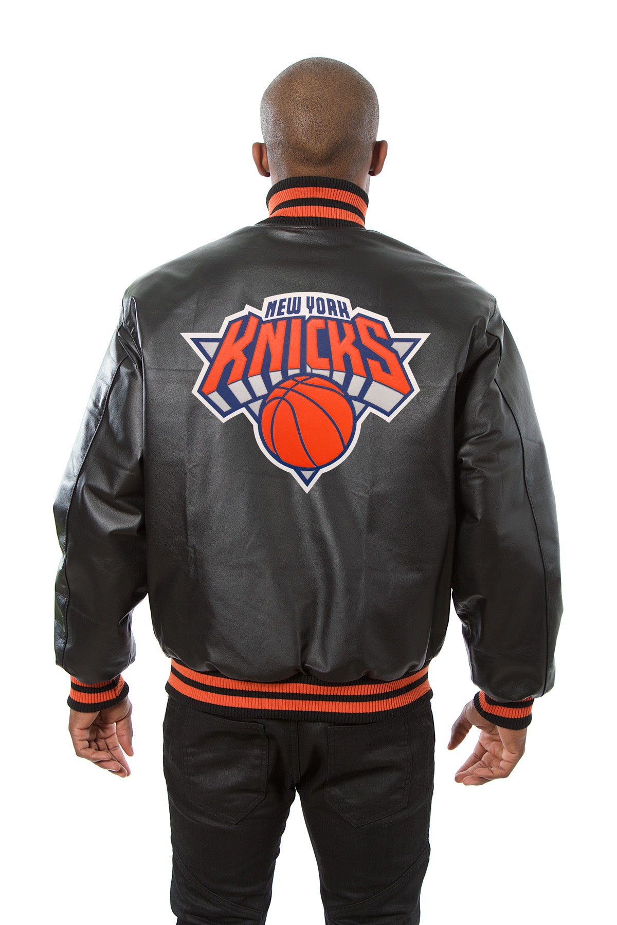Genuine, Leather Knicks Jacket, for Sale in Port St. Lucie, FL - OfferUp