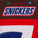 2022 Kyle Busch Brown Snickers Full-Snap Twill Uniform Jacket - J.H. Sports Jackets