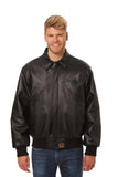 Orlando Magic Full Leather Jacket - Black/Black - JH Design