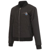 Orlando Magic JH Design Reversible Women Fleece Jacket - Black - JH Design
