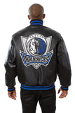 Dallas Mavericks Full Leather Jacket - Black - JH Design