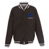 Mopar Two-Tone Reversible Fleece Jacket - Gray/Black - JH Design