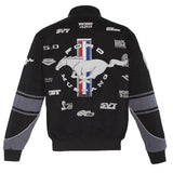 Ford Mustang Twill Jacket - Black - JH Design