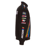 NASCAR Racing Generic Official Twill Jacket - Black - JH Design