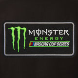 Monster Energy NASCAR Cup Series Wool Varsity Jacket - Black - JH Design