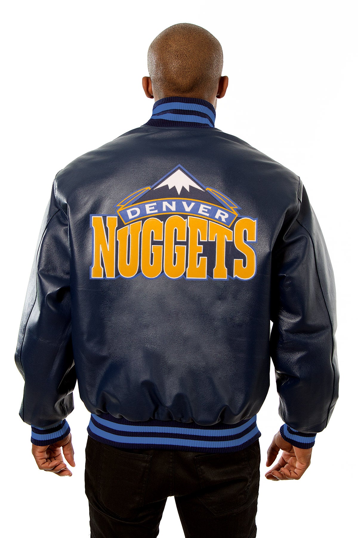 vintage denver nuggets jacket