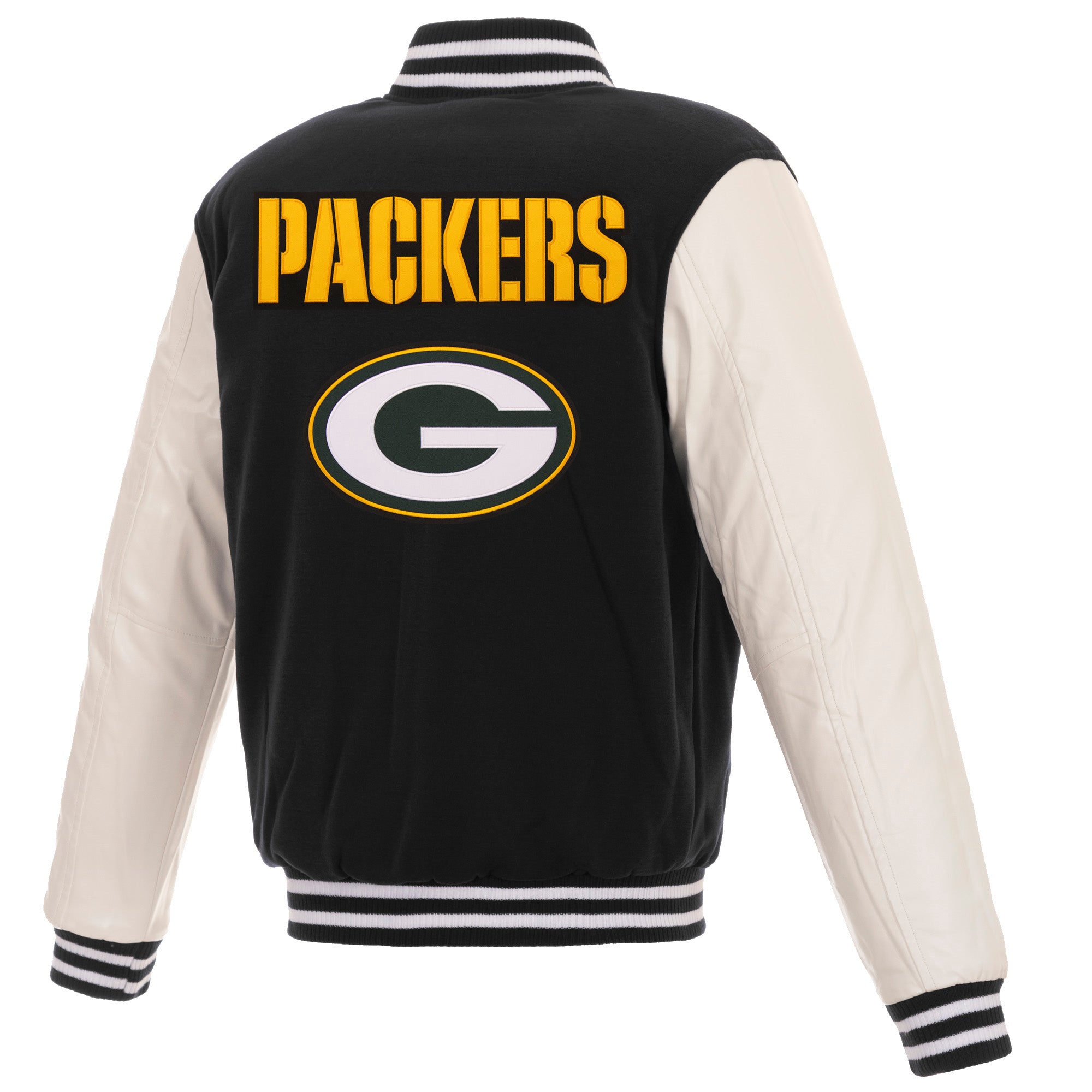 green bay leather jacket