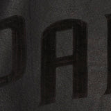 San Diego Padres Full Leather Jacket - Black/Black - JH Design