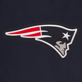 New England Patriots Reversible Wool Jacket - Navy - J.H. Sports Jackets