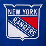 New York Rangers Reversible Wool Jacket - Royal Blue - J.H. Sports Jackets