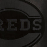 Cincinnati Reds Full Leather Jacket - Black/Black - JH Design