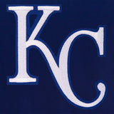 Kansas City Royals Reversible Wool Jacket - Royal Blue - J.H. Sports Jackets