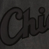 Chicago White Sox Full Leather Jacket - Black/Black - JH Design