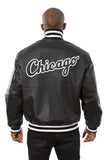 Chicago White Sox Full Leather Jacket - Black - JH Design