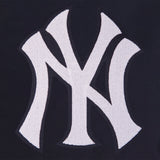 New York Yankees Reversible Wool Jacket - Navy - J.H. Sports Jackets
