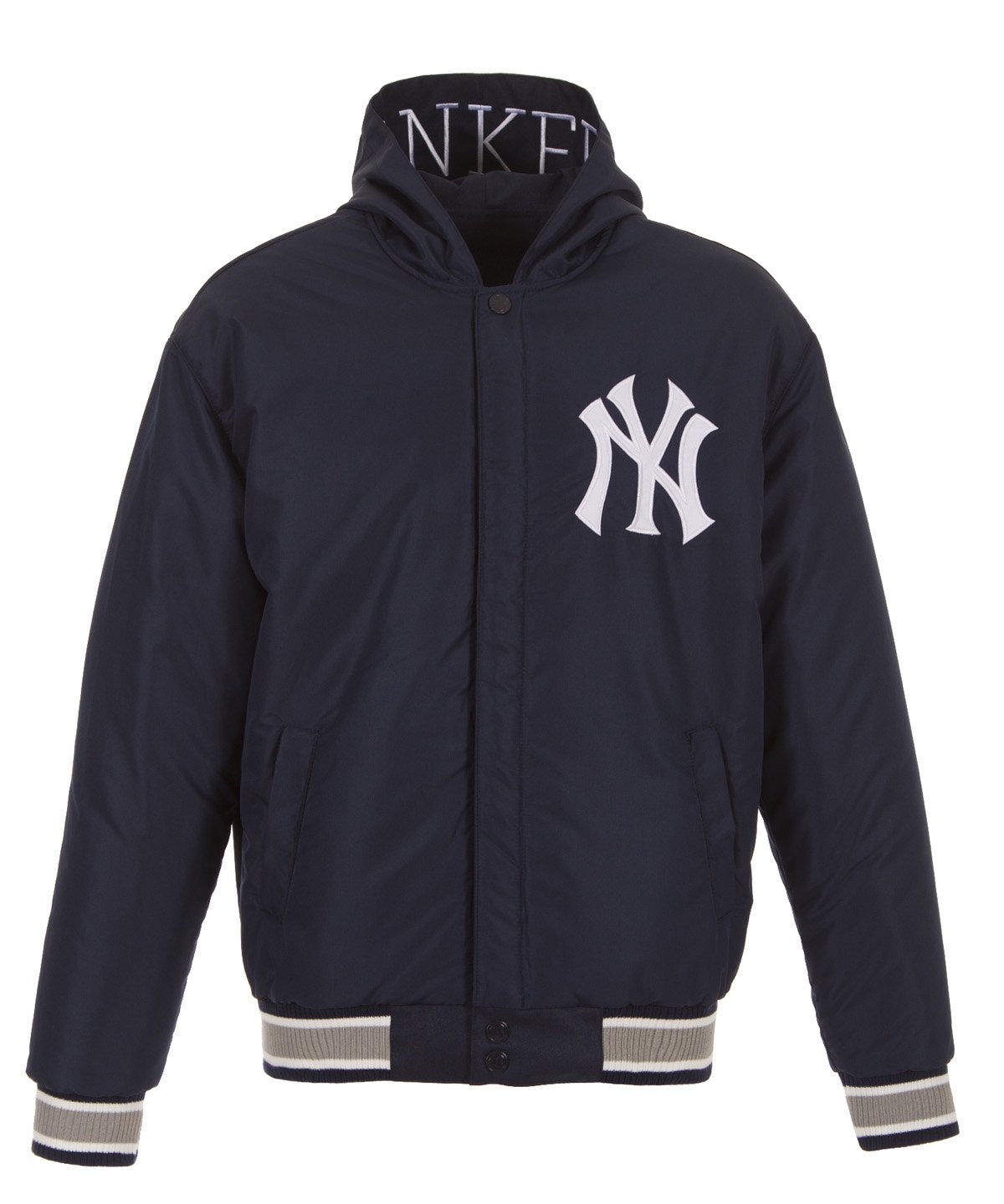 New York Yankees 27-Time World Series Champions Reversible Poly-Twill Jacket X-Large