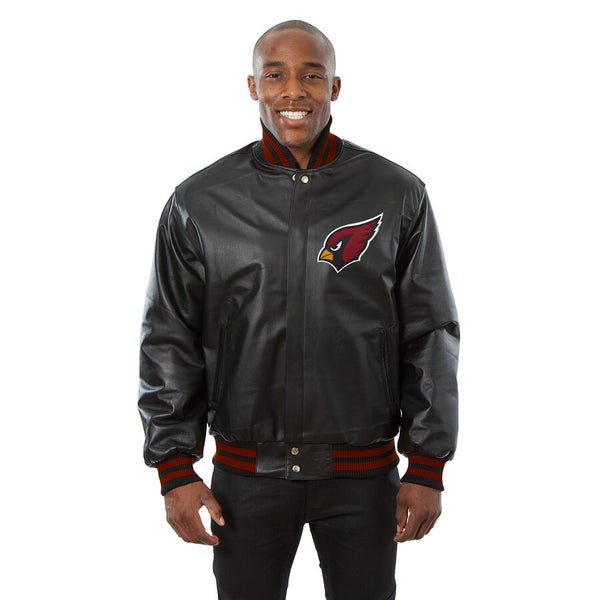 St Louis Cardinals Leather Jacket - William Jacket