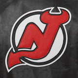 New Jersey Devils Full Leather Jacket - Black - JH Design