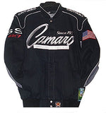 Camaro Racing Twill Jacket - Black - J.H. Sports Jackets