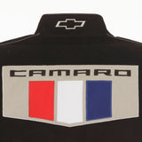 NEW 2021 Chevrolet Camaro Embroidered Cotton Twill Jacket - Black - J.H. Sports Jackets
