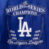 Los Angeles Dodgers  Commemorative Championship Reversible Jacket - Royal - JH Design